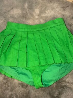 Push Button mini pleated skirt